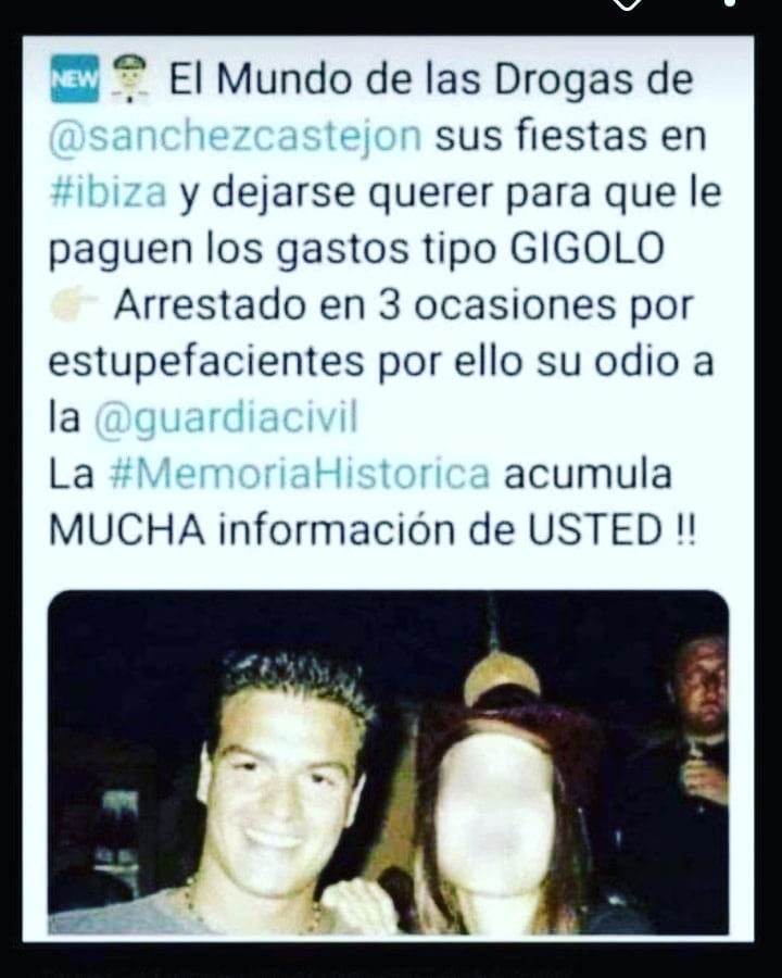 RonCicer's tweet photo. Parece que Sánchez nunca tuvo muchos escrúpulos a la hora de ganase la vida. https://t.co/NiCCtDNJbU