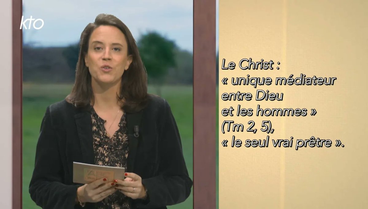 HGrasset's tweet photo. #ABCFoi #Prêtre #sacerdoce
❓️Qu'est-ce qu'un prêtre ?
Comment cette fonction a-t-elle été transformée par le Christ ?
Quelle est la différence entre le prêtre qui célèbre les sacrements et chaque baptisé?
🌟 Éclairage dans l'ABC de la Foi sur @KTOTV :
📺https://t.co/qp1ays1oGD https://t.co/p7EIodjIFA