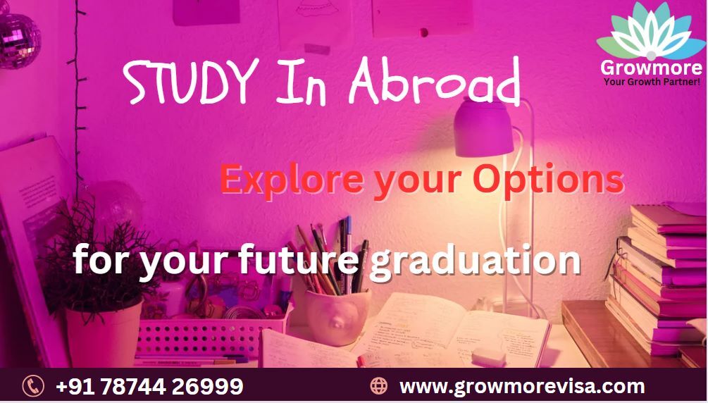 Study In Abroad
Explore your options for your future graduation
with #growmorevisa 
#moreinfo +91 78744 26999
growmorevisa.com
#study #growmore #settle #options #future #graduation #australia #uk #visa #studyvisa #settle #pr