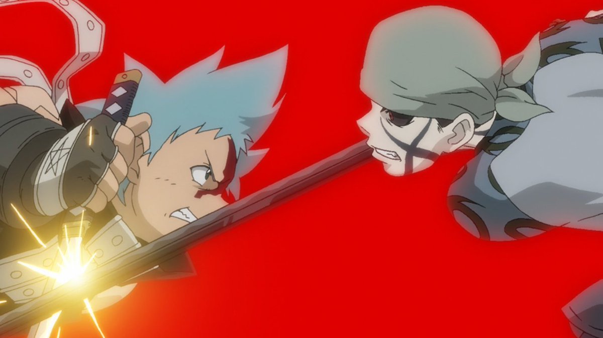 Day 3,503 There is no confirmation of a Soul Eater reboot. Blackstar  battles the Enchanted Sword., image size:1200x673
