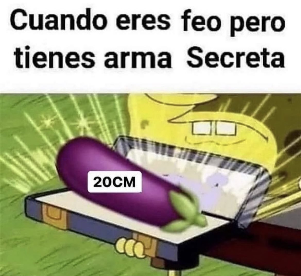 EfrainArias_'s tweet photo. se antoja un feo con arma secreta https://t.co/PAcWcTFgzC