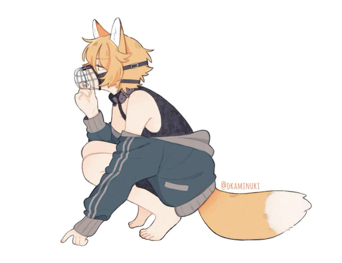 Wild and ferocious fox #oc 