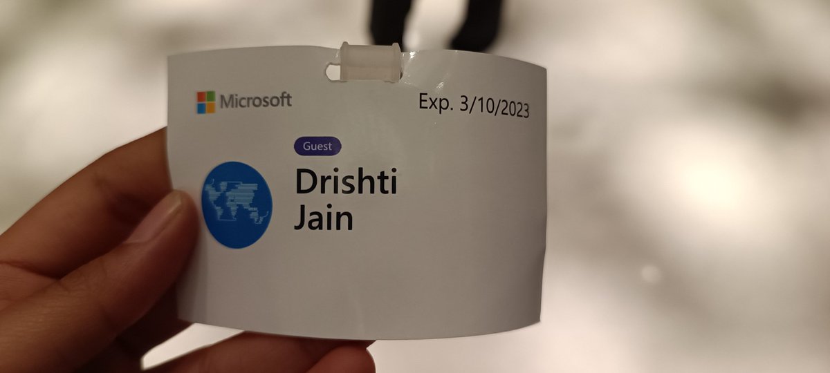 Drishti_2103's tweet image. Attended #AzureOpenSourceDay and had an amazing time learning from renowned tech speakers. Got to learn a lot from the speakers 
Sanya Duggal, Shradha Khapra, Maneesh Sharma! 
Thanks to @mrsarthak001 and @azdevindia for organizing such an outstanding event!