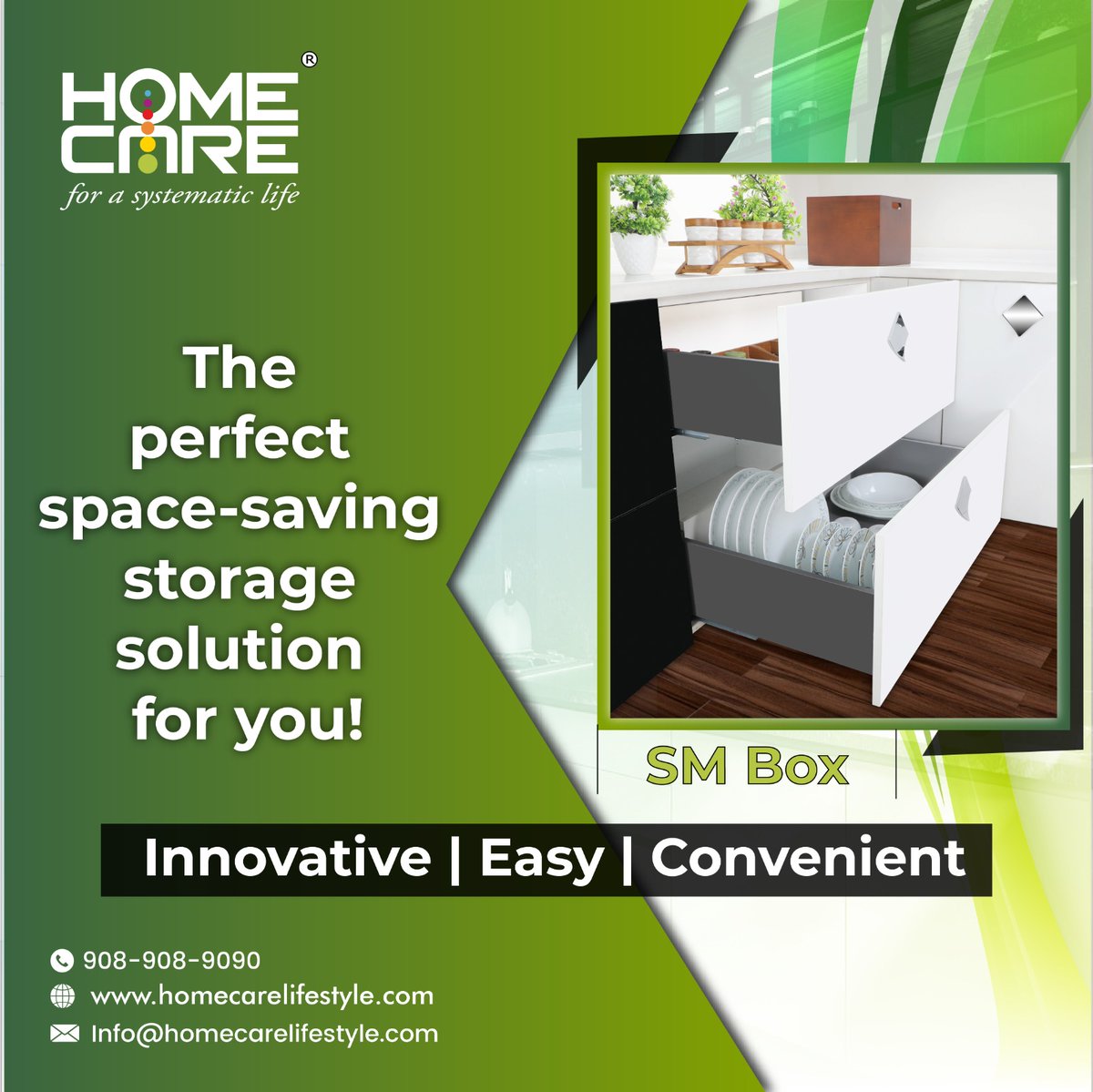 HomeCareIn's tweet photo. They have a feather-light glide, improved ease of motion, excellent quality, and a beautiful style.
Buy our SM BOX SYSTEM today!

Visit our website https://t.co/NxzKrKzc5C

#storagesolution #easy #convenientslimbox #modularkitchen #kitchendesign #homcarelifestyle #homecare https://t.co/ZBeqdpLTne