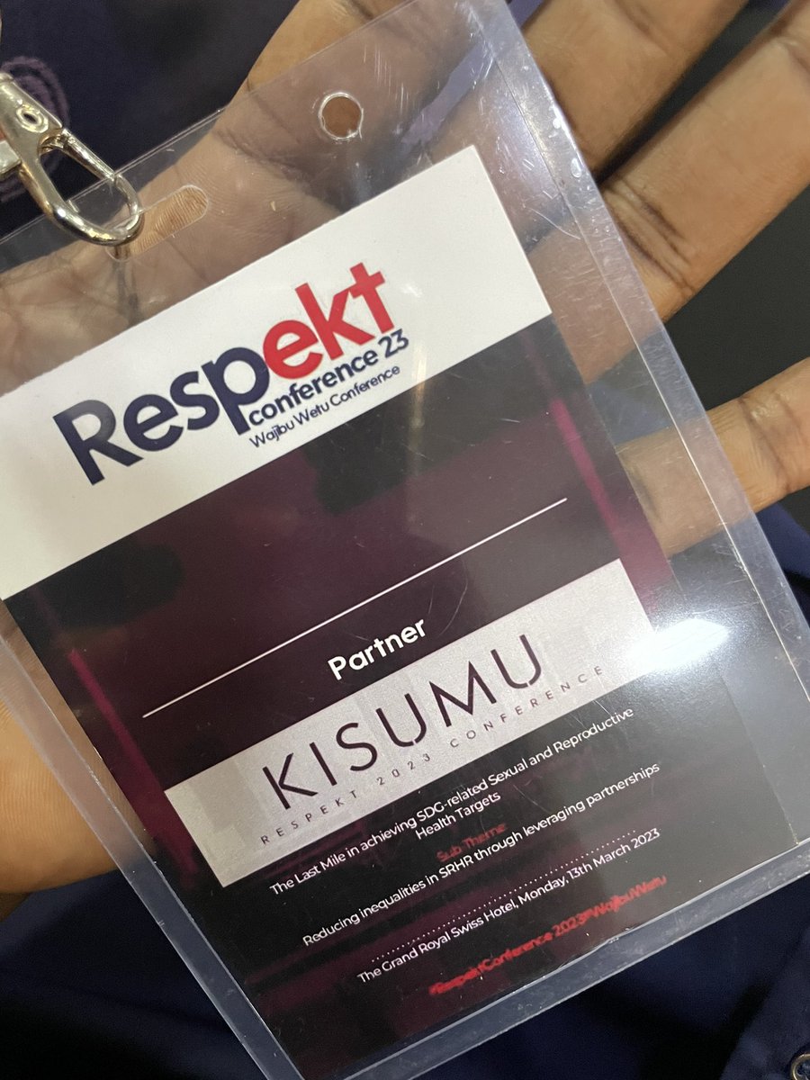 Eve_odhis's tweet photo. Happy to be attending #RespektConference 2023 in Kisumu @Respekt_kd under the theme: The Last Mile in achieving SDG related Sexual and Reproductive Health Targets.
@irunguhoughton @AmnestyKenya shares critical pointers around the state of health and SRHR in Kenya. https://t.co/VOvCfi3C8k