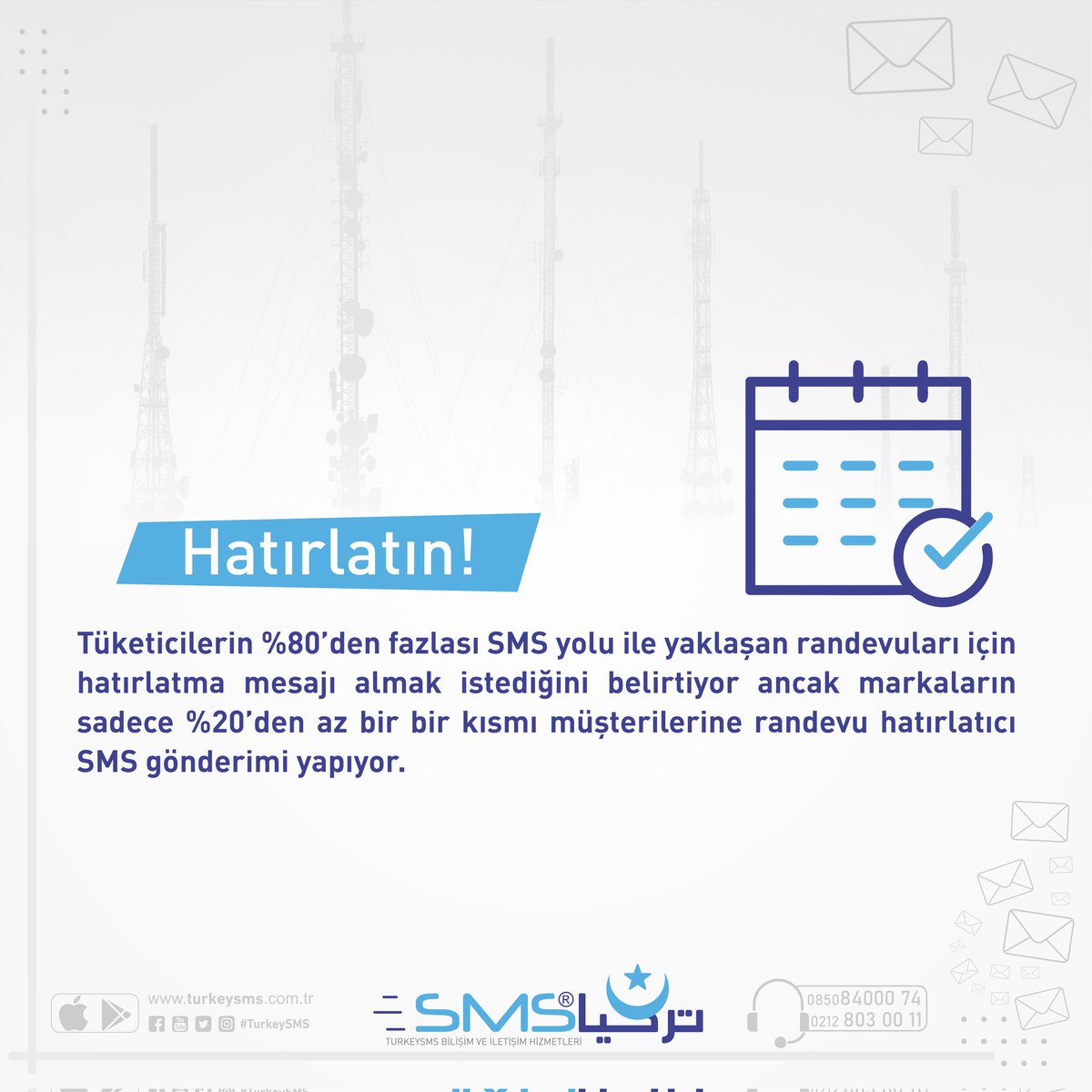Hatırlatın!

#turkeysms #sms #smsmarketing #ücretsiz #pazarlama #emarketing #hizmet #hedefkitle #pazartesi #kurumsal