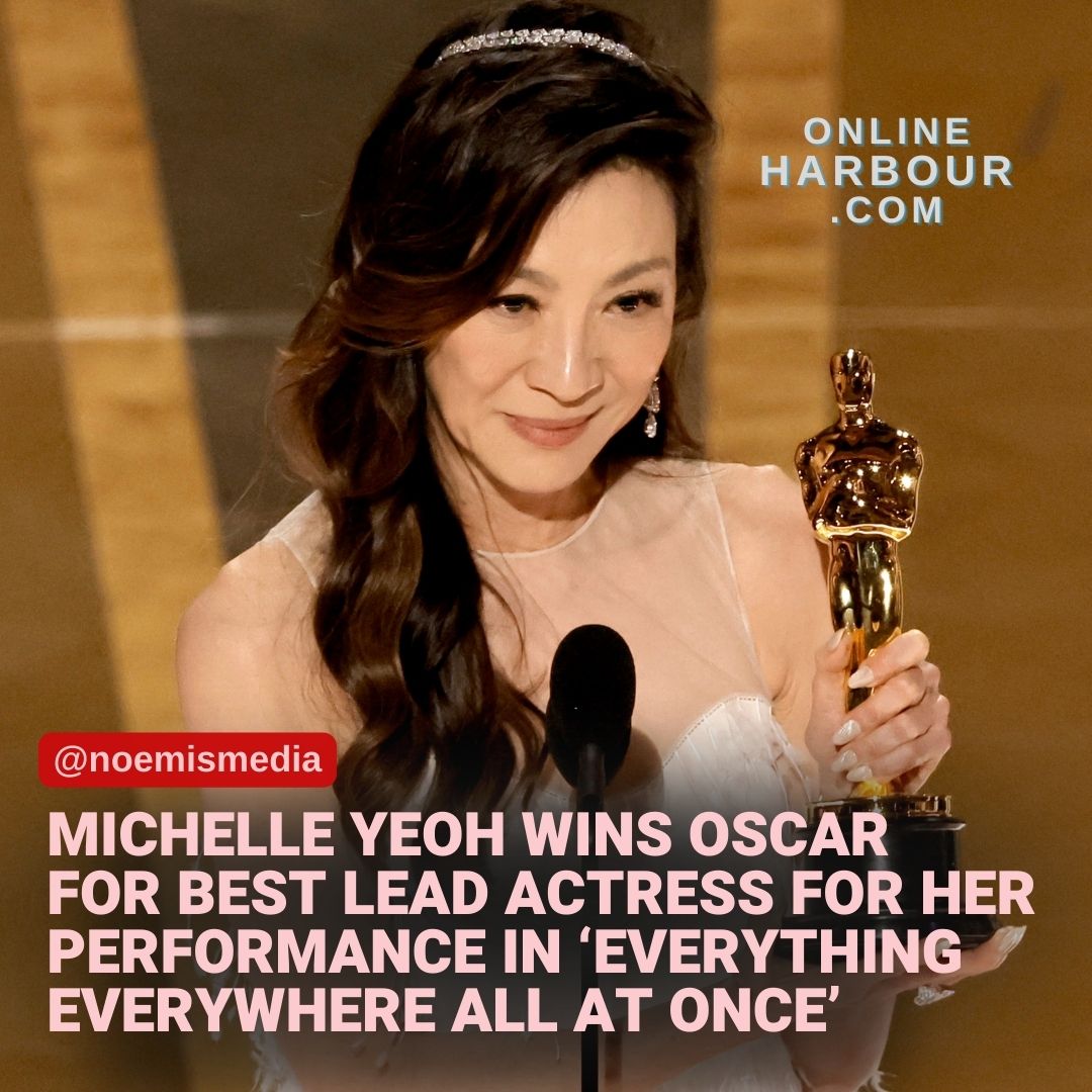 Congratulations Michelle Yeoh🌹 

#Oscars #Oscars2023 #Oscars95 #movies #entertainment #people <a href="/noemismedia/">NOEMI +♥️</a>