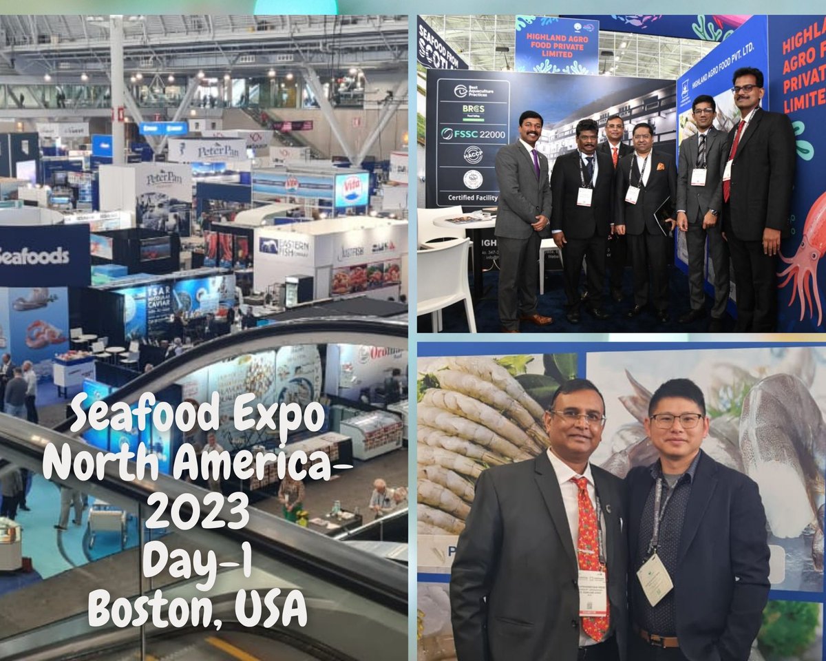 AgroHighland's tweet photo. Day 1 of SENA-2023, Visitors at Highland Agro Pavilion
#seafoodexpo #seafood #b2b #boston #usfood

https://t.co/Y1z67RU0Jx https://t.co/gO6hmwYdzk