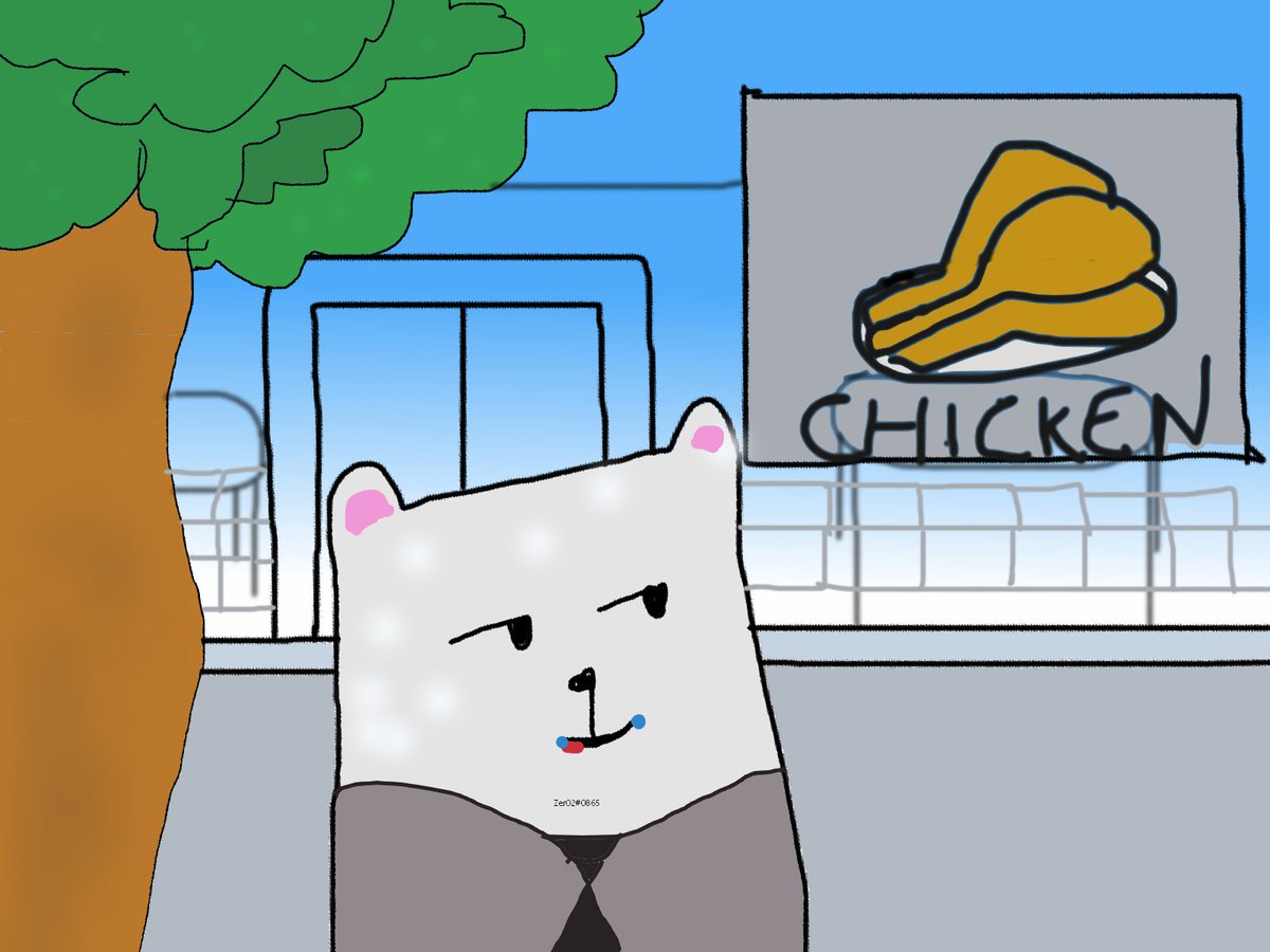 Leeyeoleum1's tweet photo. Whether roasted, fried, or grilled, there's something about the savory taste of chicken that can always bring a smile to your face.
#Hellobotpositive  #WeAreHellobotUniverse
@hellobot_NFT #hellobot_fanart https://t.co/INqByBbI0a