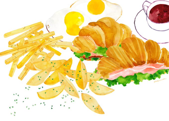 「sandwich signature」 illustration images(Latest)