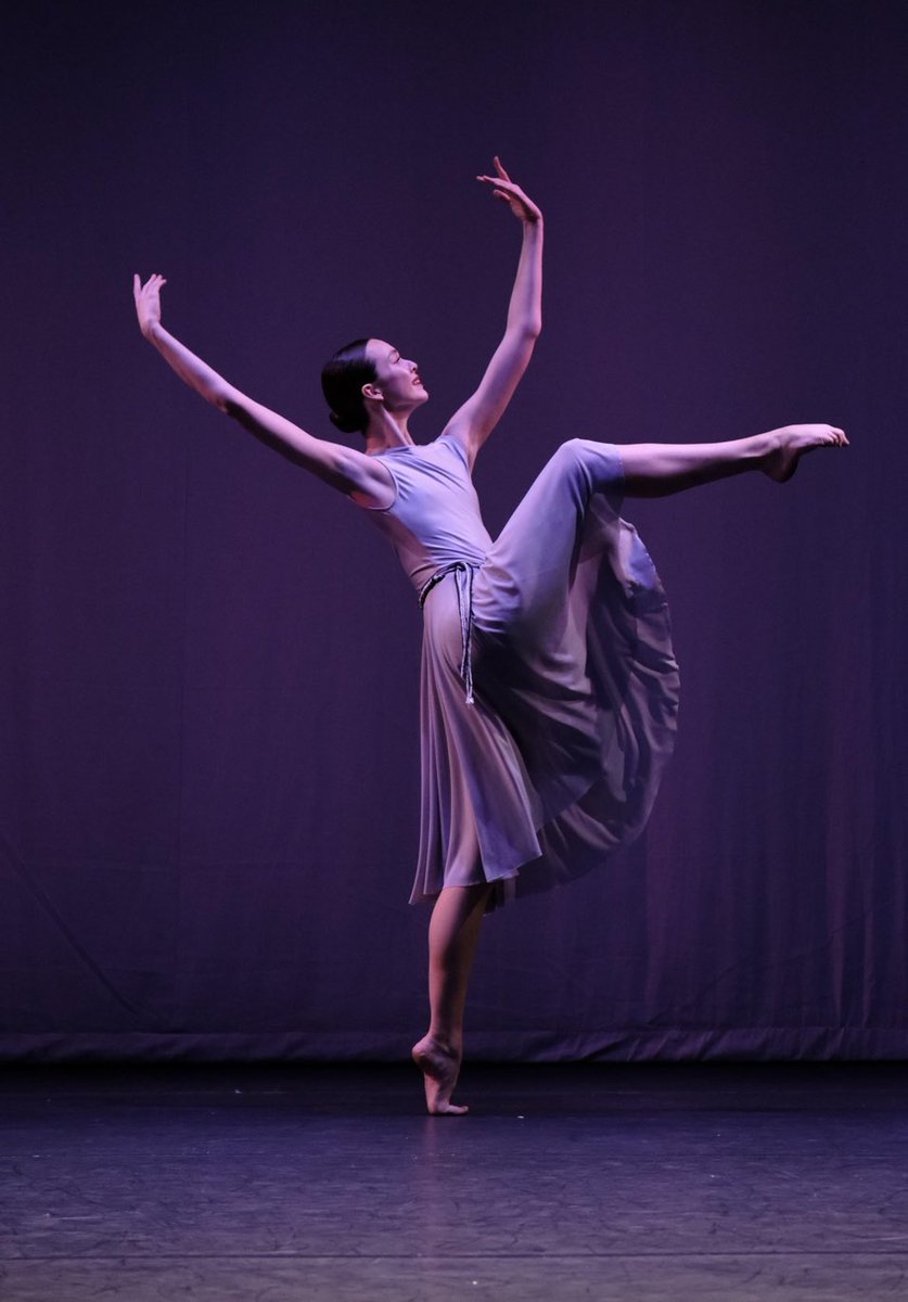 The lovely Chloe who was invited to perform at the ISTD bursary awards recently. We are so proud of you. 💙💙💙