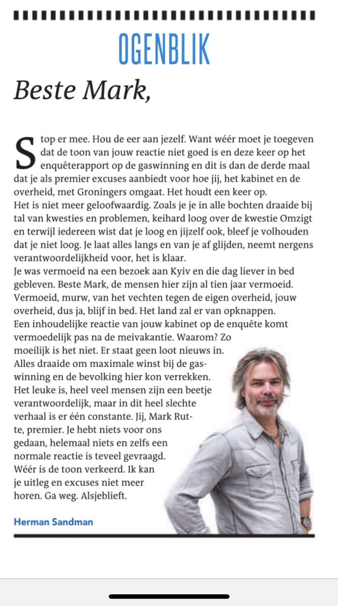 XandraGrwold's tweet photo. Briefje @markrutte #dvhn #pegas https://t.co/llR7LlJ1iV