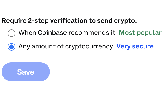 hanni_abu's tweet photo. PSA for @coinbase users:

Your security settings may not be getting applied! https://t.co/ggfhkkaGCj
