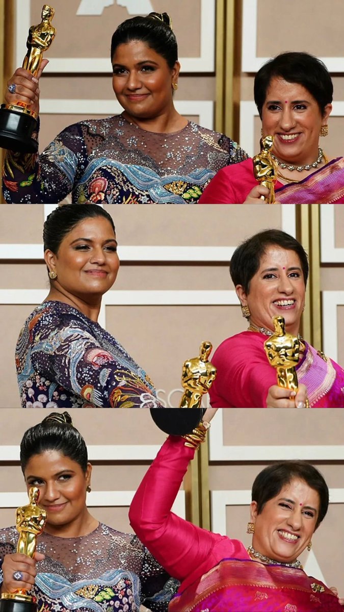 🎉 Historic day for Indian cinema: First Indian production to win an Oscar for our beloved film 🏆, thanks to powerful women telling meaningful stories 🙌. @guneetm @EarthSpectrum @ElephantWhisp3r #theelephantwhisperers #Oscars2023 #95thacademyawards
#theelephantwhisperers #Oscar