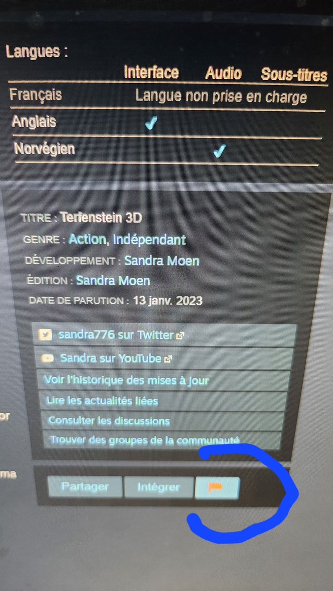 VVonhert's tweet photo. Aux utilisateurs de steam un jeux vidéo invitant à tuer les "terfs"    Les femme comme l'auteur d'harry Potter qui rapelle la biologie est en vente. Je vous invite à le signaler via le petit drapeau en bas du descriptif.
@Steam merci de faire me nécessaire https://t.co/ehGRm8Wzsi