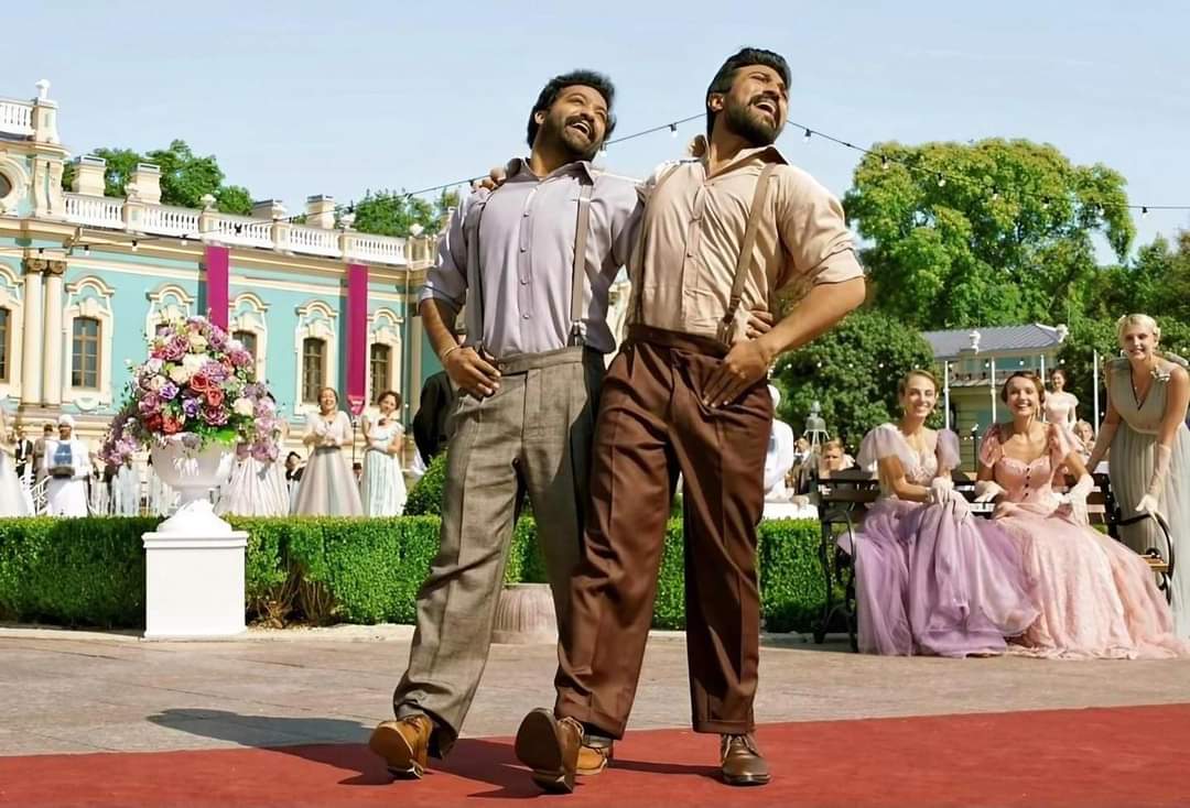 YouMeOurNP's tweet photo. 'Naatu Naatu' from 'RRR' creates history by winning Oscar for Best Original Song. https://t.co/zlAIghHazX