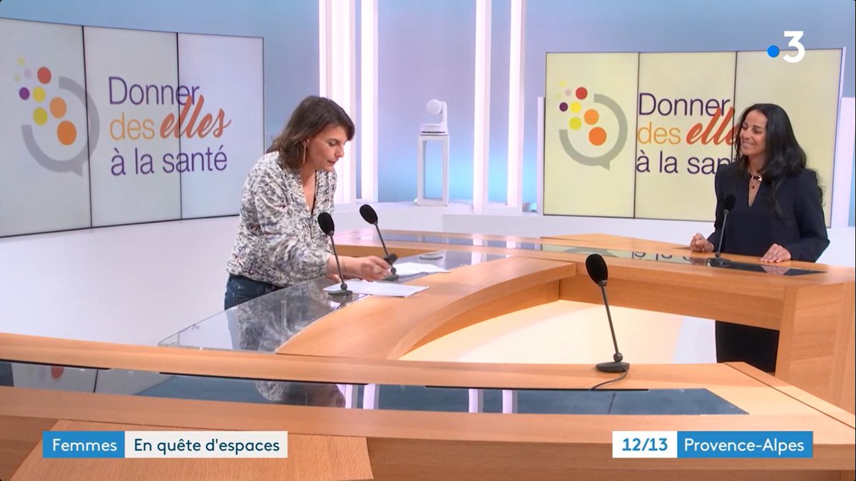 Pignot Géraldine (@pignotg) on Twitter photo Merci à France 3 pour cette invitation permettant de mettre en lumière l'association @DDLsante et la question de l'égalité F-H à l'hôpital. <a href="/ElsaMhanna/">Elsa Mhanna</a> <a href="/CecileBadoualMD/">Cecile Badoual</a>
JT 12-13 Provence-Alpes - Émission du mercredi 8 mars 2023 france3-regions.francetvinfo.fr/provence-alpes… Merci à France 3 pour cette invitation permettant de mettre en lumière l'association @DDLsante et la question de l'égalité F-H à l'hôpital. <a href="/ElsaMhanna/">Elsa Mhanna</a> <a href="/CecileBadoualMD/">Cecile Badoual</a>
JT 12-13 Provence-Alpes - Émission du mercredi 8 mars 2023 france3-regions.francetvinfo.fr/provence-alpes…