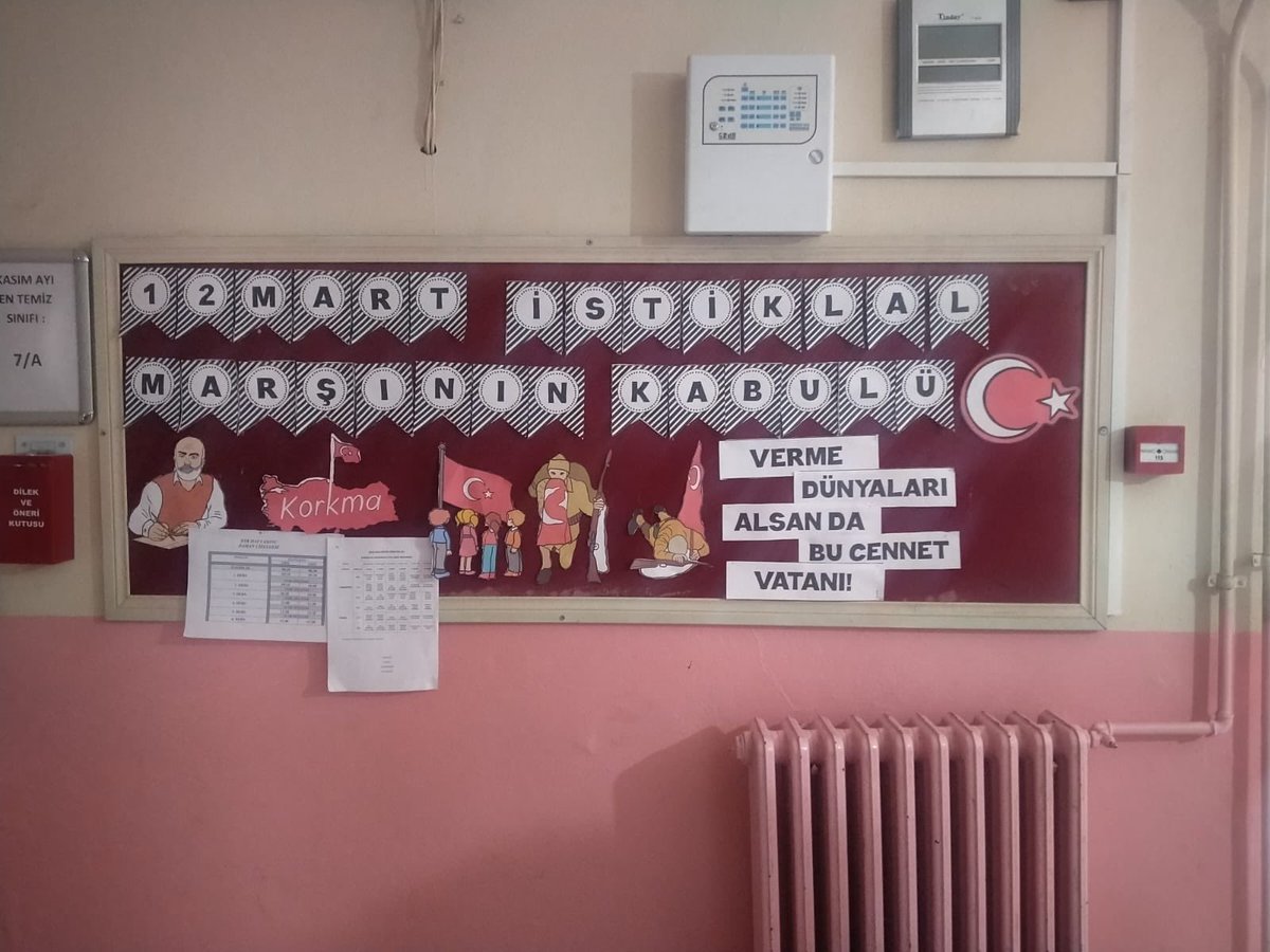 12 Mart İstiklal Marşı’mızın kabulünün 102.yılı kutlu olsun🇹🇷👏🏻
Tören hazırlığında emeği geçen öğretmenimiz Gülşah Azman Erdağı ve öğrencilerimize teşekkürlerimizi sunarız 💐
<a href="/kiziltepemem47/">Kızıltepe İlçe Milli Eğitim Müdürlüğü</a> <a href="/mardinilmem/">Mardin İl Millî Eğitim Müdürlüğü</a> @AhmetBilen0647 <a href="/Murat69_Demir/">Murat Demir</a> <a href="/Vedat47Bayram/">Vedat Bayram</a>