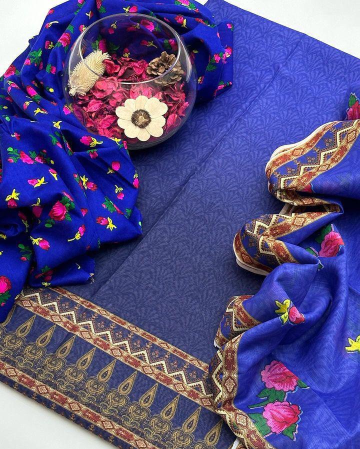 GraceThreadArt's tweet photo. Grace Thread Art
0326 8870000
Paper cotton print boader style shirt slaves boader print ,same printed dupatta and contras light marina printed trouser 3pcs dress 👗 https://t.co/Ucy1hGMCci