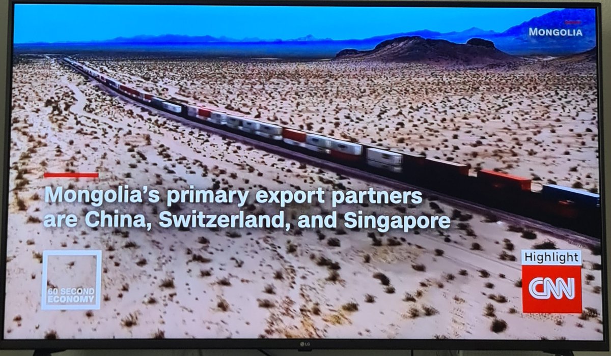CNN's 60 seconds economy about Mongolia
