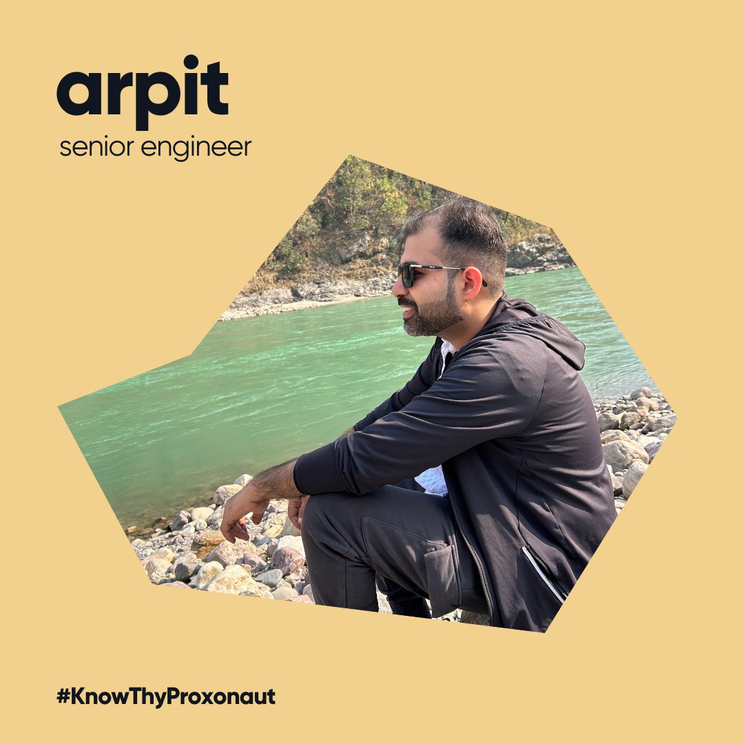 proxwrks's tweet photo. [1/3]
This time, we meet #Proxonaut Arpit Nigam, Sr. Engineer, and get to know him a little bit better. 

#KnowThyProxonaut #Proxonauts #Proxoverse #ProxonautsInTheProxoverse 
#FutureOfWorkReimagined  #WorkCulture #ProximityWorks https://t.co/Uli5qt97g1
