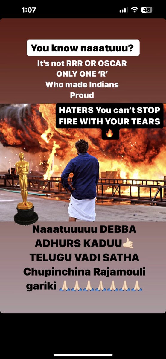 SamVegesna's tweet photo. #NAAAATUUUDEBBAAA🔥 https://t.co/BnkXfmk74v