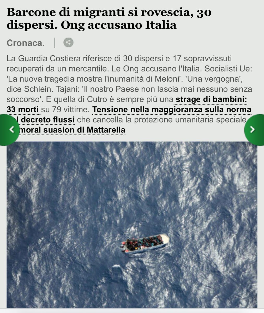 andreasso195111's tweet photo. Scafisti che partono dalla Libia con un barchino e mare con onde di 6 metri, sono da fucilare per strage premeditata. Ora attendo che la merda di sinistra attribuisca le responsabilità  al governo italiano. Sciacallaggio https://t.co/2QnGGc4zoo