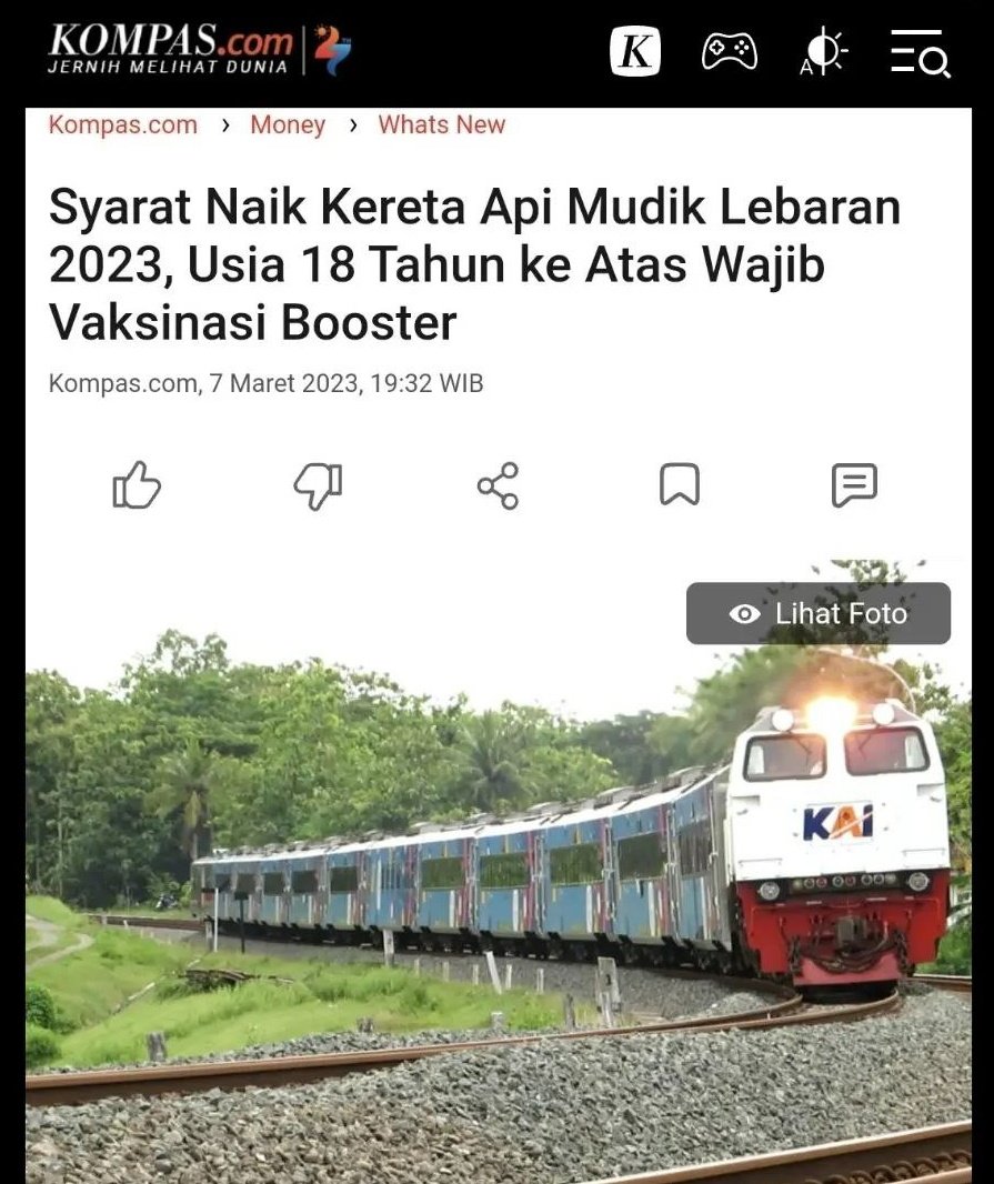 yo2thok's tweet photo. Aturan Konyol Rezim! 

WNI dilarang naik Kereta Api jika belum Booster.
WNA bisa Naik Pesawat dan Datang Ke Indonesia tanpa Vaksin. 

Aturan wajib vaksin untuk apa dan untuk kepentingan siapa? 

Suatu kebohongan akan terus di tutupi dengan kekonyolan-kekonyolan baru! https://t.co/g6T96HDoxe