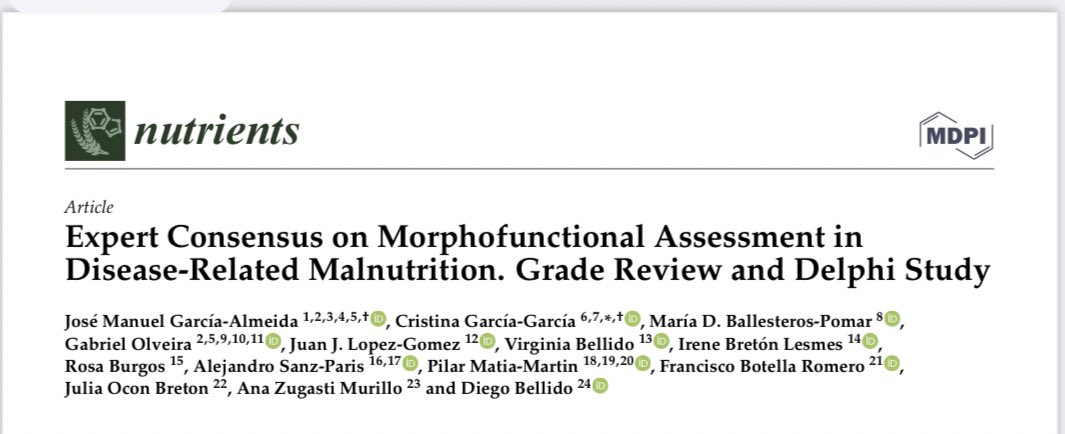 Sección Nutrición Clínica HUN (antes CHN) tweet media