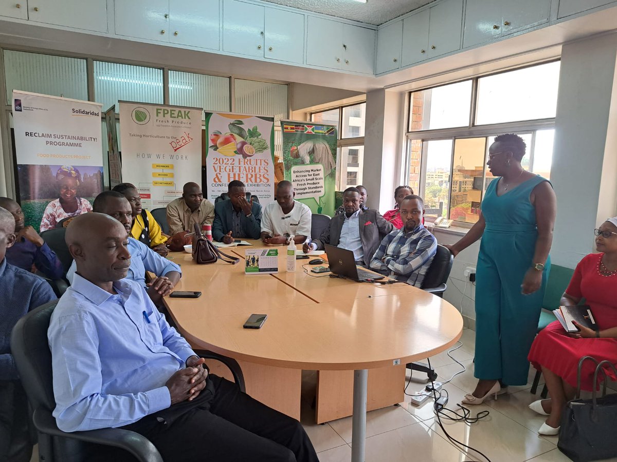 #HappeningNow

Our RECLAIM Sustainability! Food Products Programme #Kenya is hosting CSO's from RS! Food products #Uganda in an Exchange Visit to learn more about the Fresh Food Products Value chain.
<a href="/flirshk/">Flaviah Koyesiga</a> <a href="/NjugunaAnne03/">Anne Njuguna</a> <a href="/bonmulandi/">Bonnie</a> 
#Changethatmatters #foodsecurity