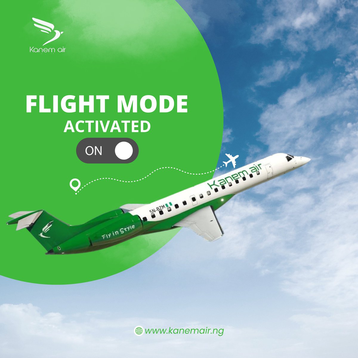 Kanem Air #flyinstyle tweet media