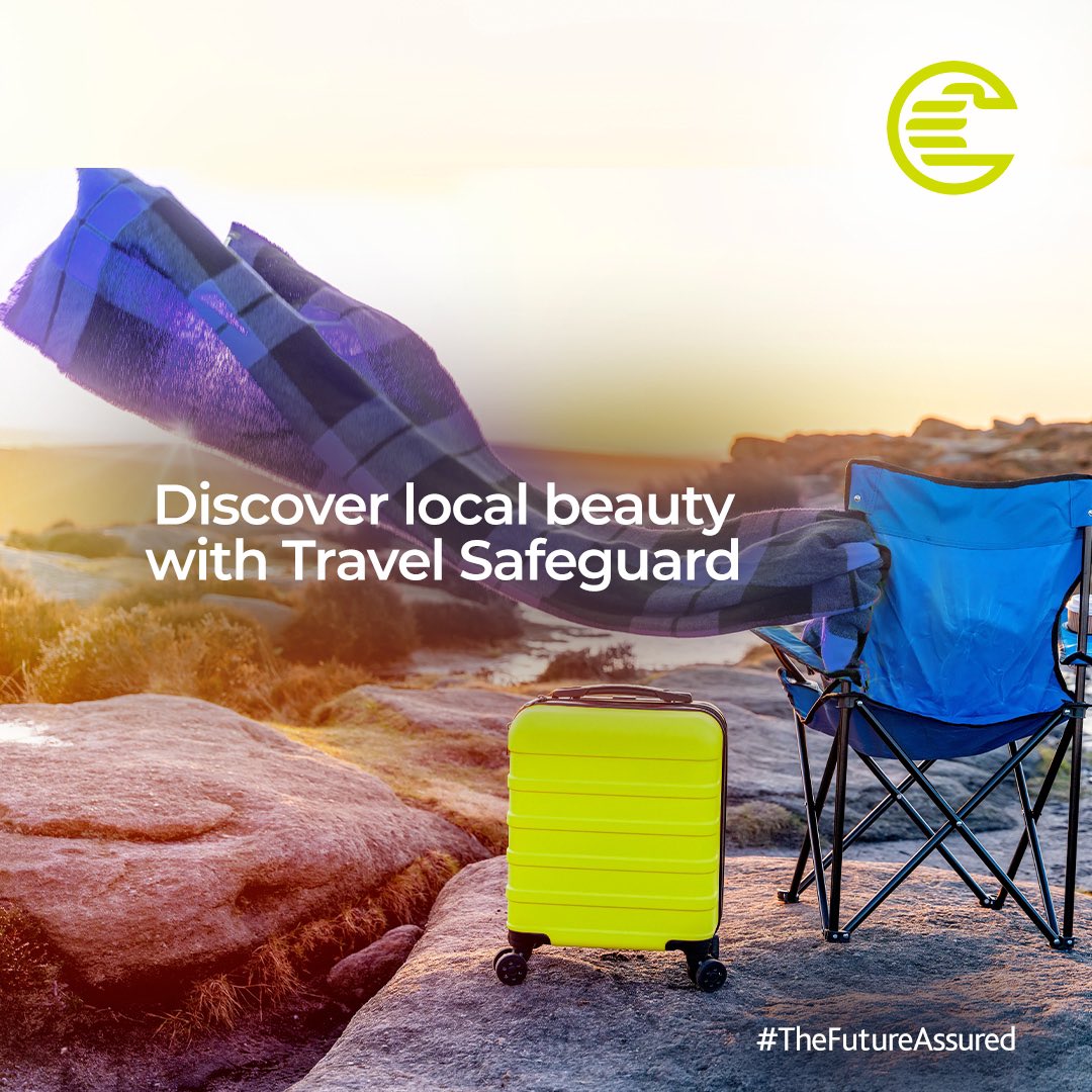 cornerstone_ng's tweet image. Whether you're planning to travel by road or air, protect your trip and peace of mind from unseen events with Travel Safeguard.

 DM or tap link on bio.

#TravelSafeguard #LocalTravelInsurance #Travel #DiscoverLocalBeauty #Vacation #Trip #CornerstoneInsurancePlc #TheFutureAssured