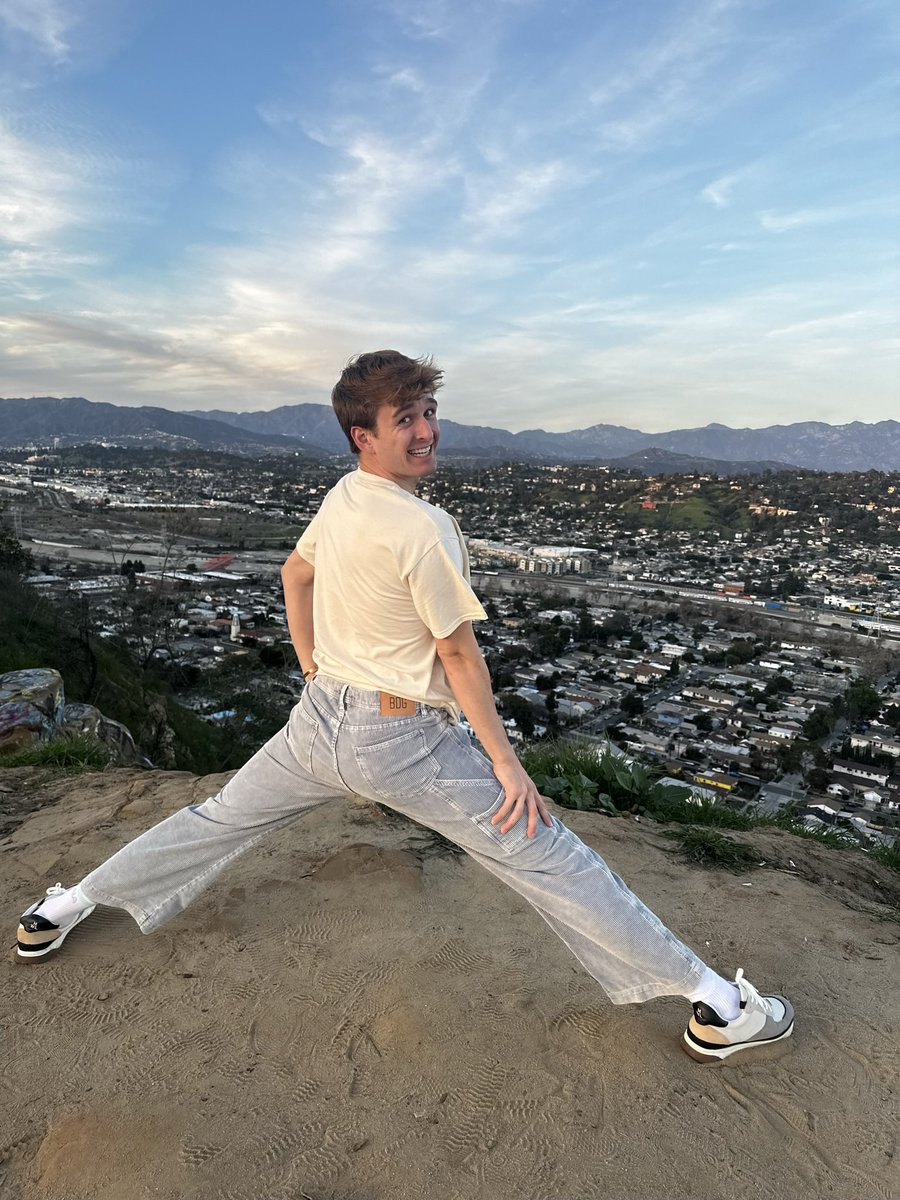 He thought the view was pretty😍