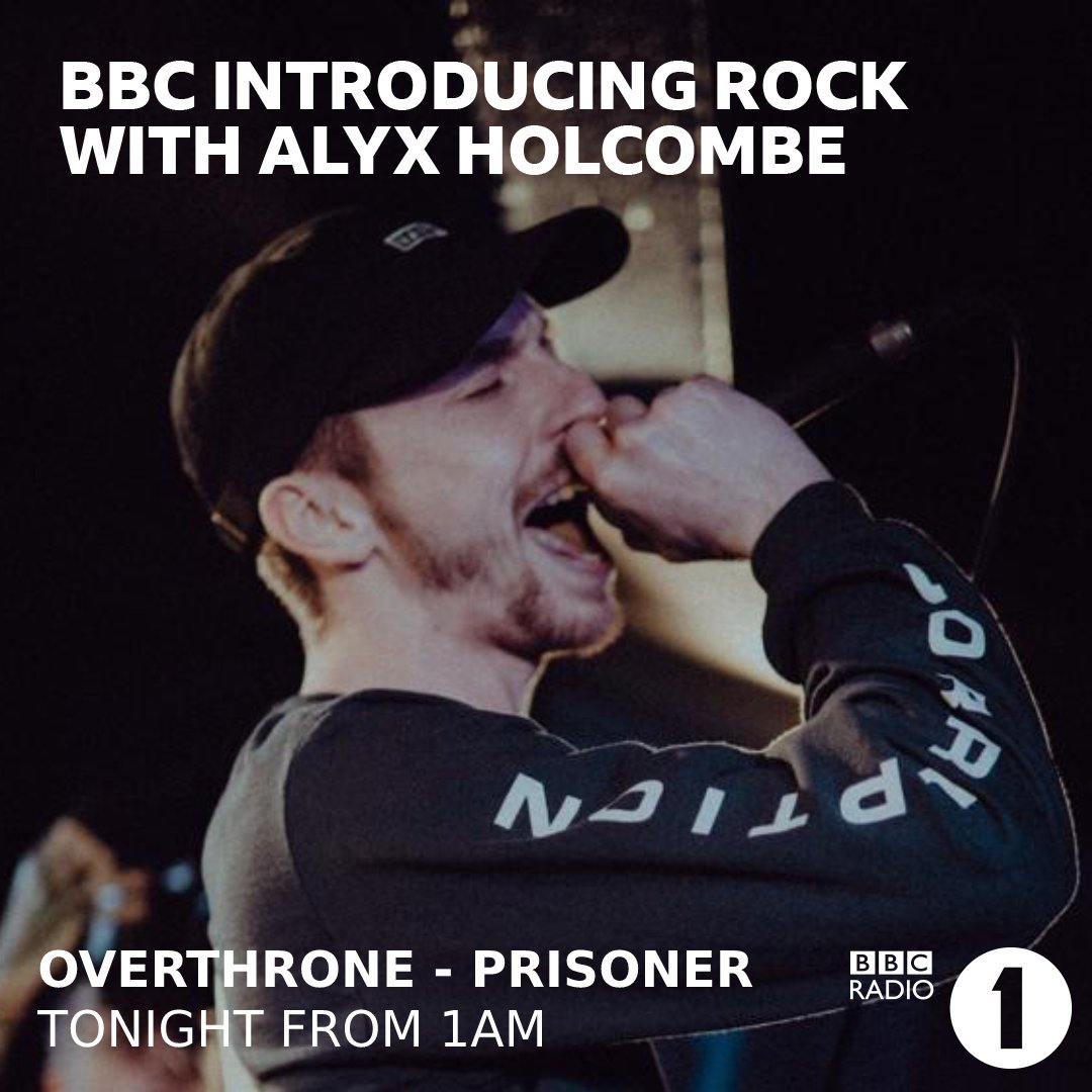 Big up @AlyxHolcombe and @bbcintroducing for checking us out 🖤 Tune in to @BBCR1 tonight from 1am, where Alyx will be playing our song 'Prisoner'!
#overthrone #metalcore #hardcore #deathcore #metal #newmusic #newmetal #ukmetal #music #video #musicvideo #birmingham #heavymusic