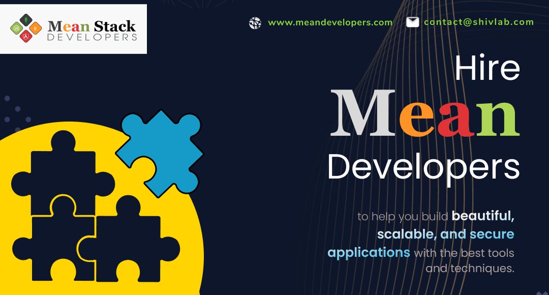 meandevelopers's tweet image. MEAN Developers provide high-quality solutions for all your business needs by developing scalable and secure MEAN Stack applications using a variety of frameworks and technologies at the best price.
Visit:
meandevelopers.com
#meanstackapp #meanstackdeveloper #knightcoders