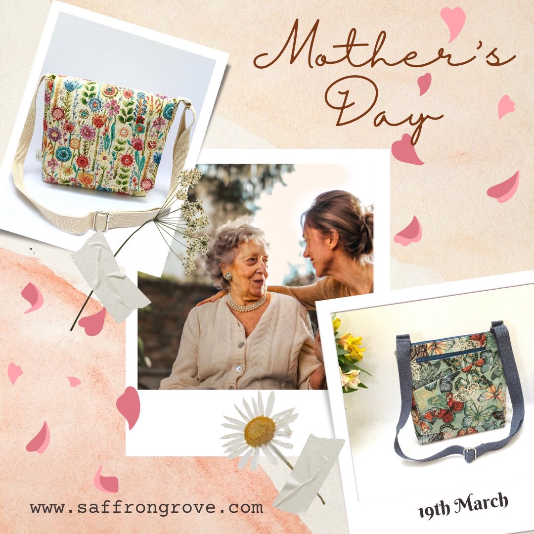 Something a little different for Mother’s Day.
Flowers that will last.

saffrongrove.com/shop

#MothersDay2023 #baglovers #baggifts #handmadebags