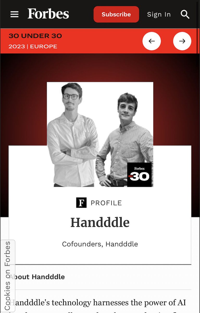 Handddle in #forbes30under30 manufacturing 🚀

What an honor !

"Remember, industry and manufacturing will be the next world's topics even if everything is moving virtual, we are living on real, and we use all kind of manufactured products for our daily lives..."

#3Dprinting