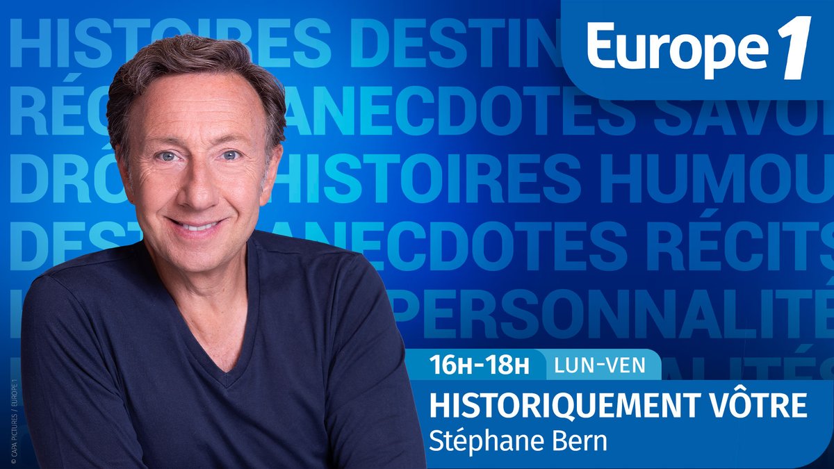 🔵[HISTORIQUEMENT VOTRE]
RDV de 16H à 18H avec <a href="/bernstephane/">Stéphane Bern</a> sur #Europe1

"Leurs fils n’ont pas traîné" : Charles Bonaparte + Louis de France + <a href="/LouisChedid/">Louis Chedid</a>

➡️Michel Vergé-Franceschi, auteur d’une biographie de Charles Bonaparte <a href="/PComposes/">Passés composés</a>
➡️Jean-Christian Petitfils, historien