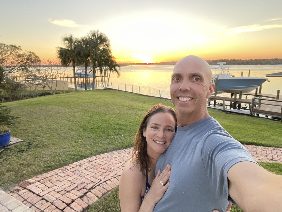 Nice evening on the Halifax river.