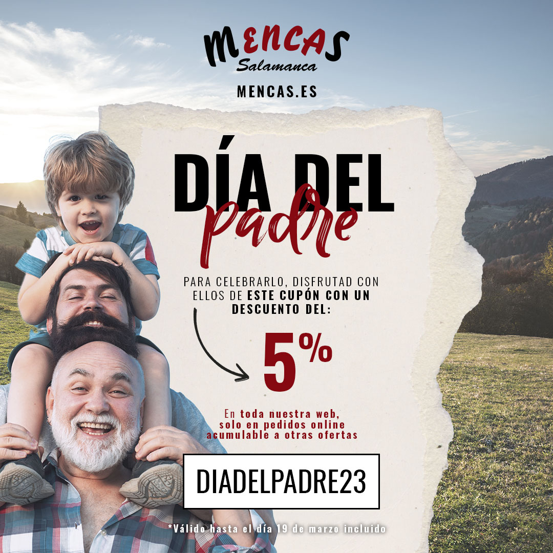 carnicasmencas's tweet photo. El 19 cuando visites a tu padre, llévale unos sobre de loncheados, que seguro que le hace casi tanta ilusión, como que vayas a verle
https://t.co/8rpgUS8SRV
#oferta #diadelpadre #descuento #cupon #jamon #embutido #carne #ibericos #Mencas #MeEncantaLaCarne #Salamanca https://t.co/AqBTbtGVx3