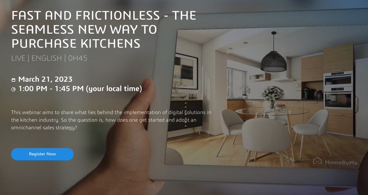 Fast and Frictionless, the seamless way to purchase a new kitchen. In the first of a new series of webinars, I'll be chatting to Bill McIntosh at Cabinets.com, the largest online retailer of cabinets in the US.
Register here - lnkd.in/esSdMcH8