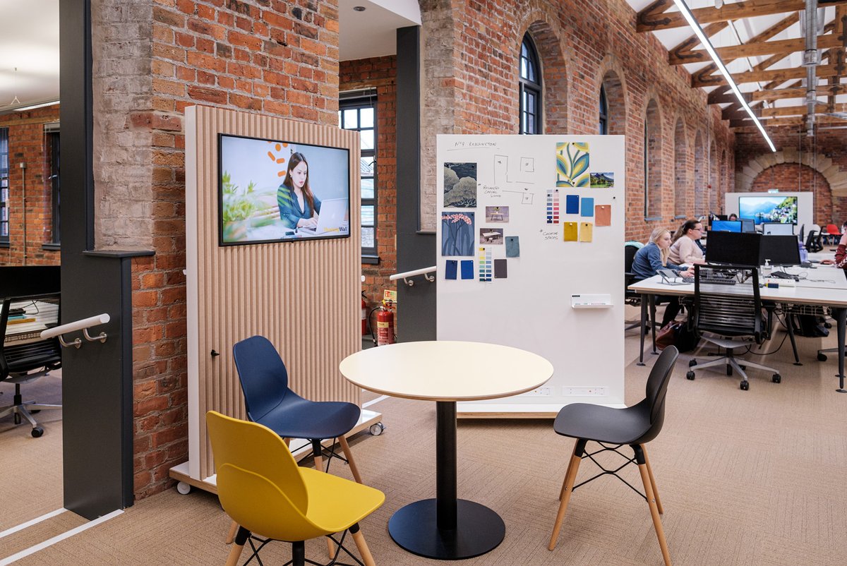 Logovisual's tweet photo. Happy Monday - who's starting off the week with a meeting? #MondayMotivation #MondayMeeting #CreativeThinking #ThinkingWall https://t.co/NY1YJYPcgd