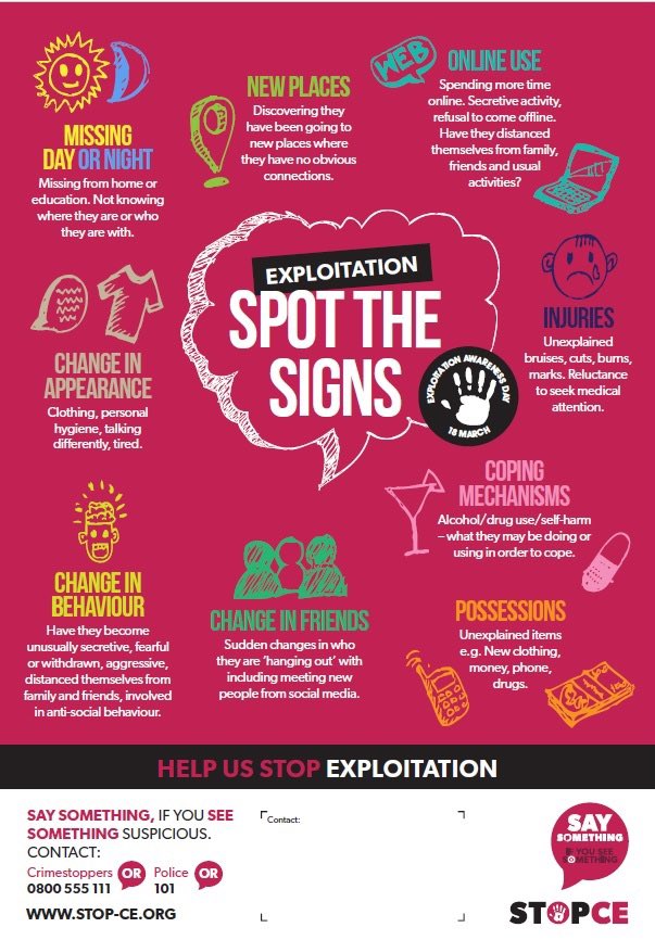 SimonHodgsonLCC's tweet photo. ⬛️#NightSafeLeeds⬛️
Friday 17/03 6:30pm-4:30am @SaferLeeds will have a range of operations to address child exploitation, 
inc. Pop Up stalls @NetworkRailLDS
🔴#CEADay2023
🔴#HelpingHands 

🟥Do U know the Signs? https://t.co/Y6l0vqIqHj