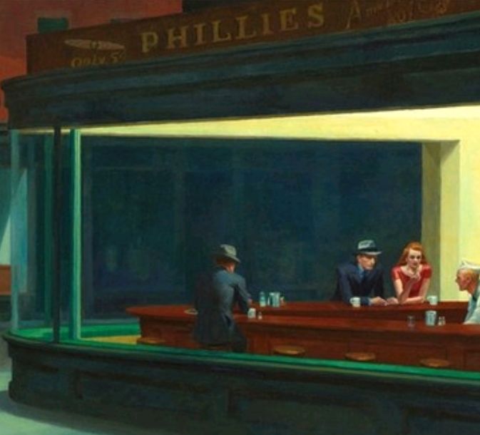 SohoGeorge's tweet photo. Just an observation fantasy aping reality.
Pic one Edward Hopper
Pic two on a book shoot in Soho for @ojharv
@Big_Lapels
#davidsaunders
@TheMuseumOfSoho
@sohosocietyw1 https://t.co/9BMXIoyxZk