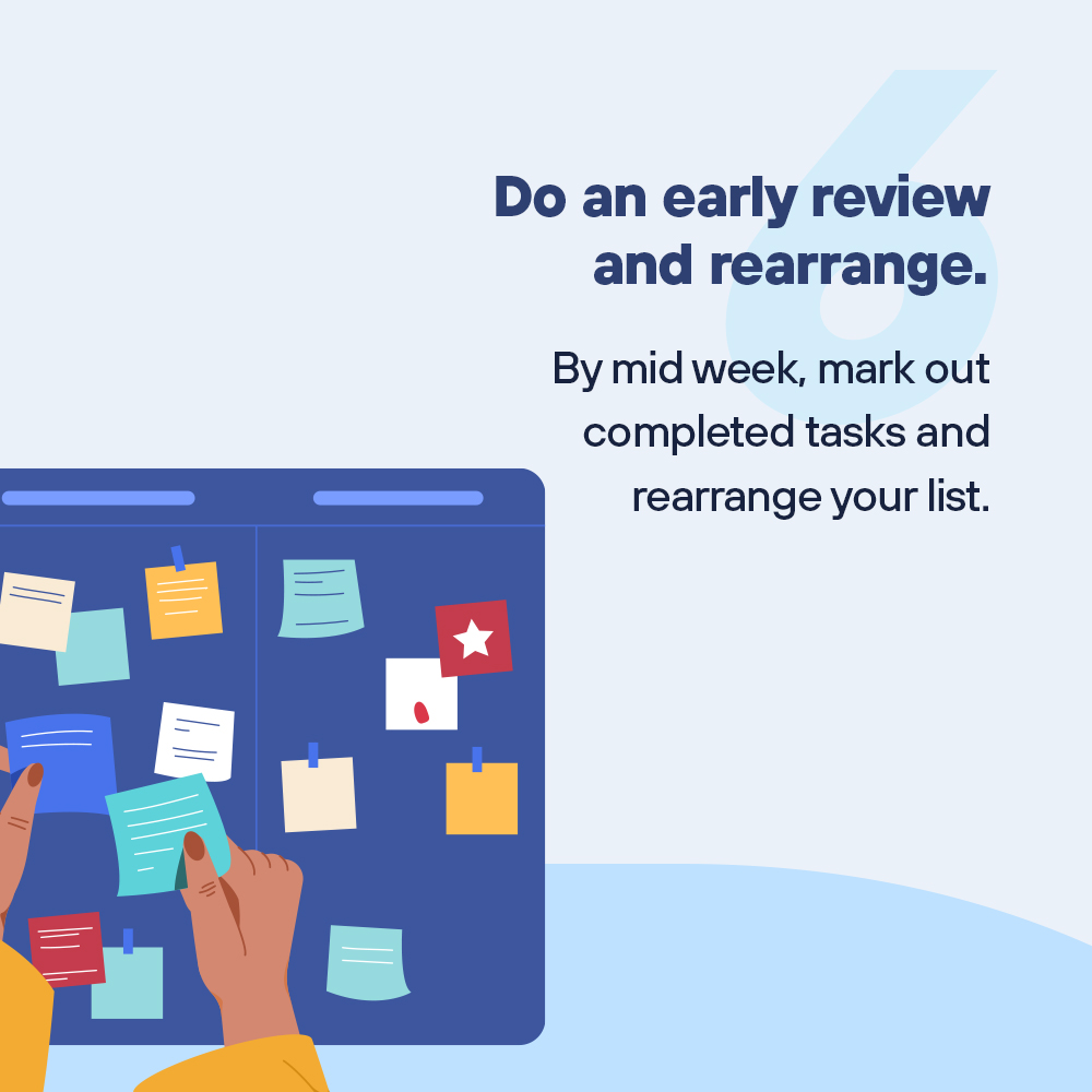 kobo_360's tweet photo. Here are 6 tips to get your week off to a great start.   #mondaymotivation #workflow #kpi #todo #performance #humanresources #productivity #dailyroutine #teamwork #colleagues #q1 #quarterlyreview #mpr #technology #fintech #digitallogistics #kobo #kobo360 #reward #results https://t.co/bvrHnHHSfQ