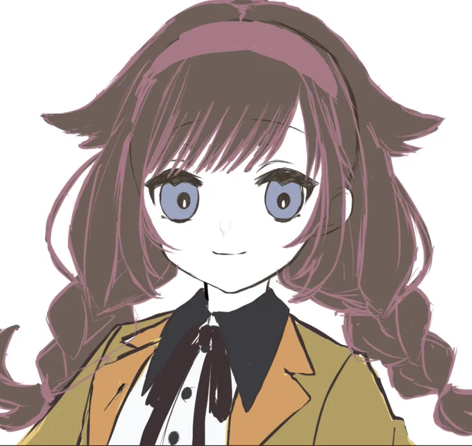 創作乙女ゲーム企画主人公ちゃんカラーラフ 