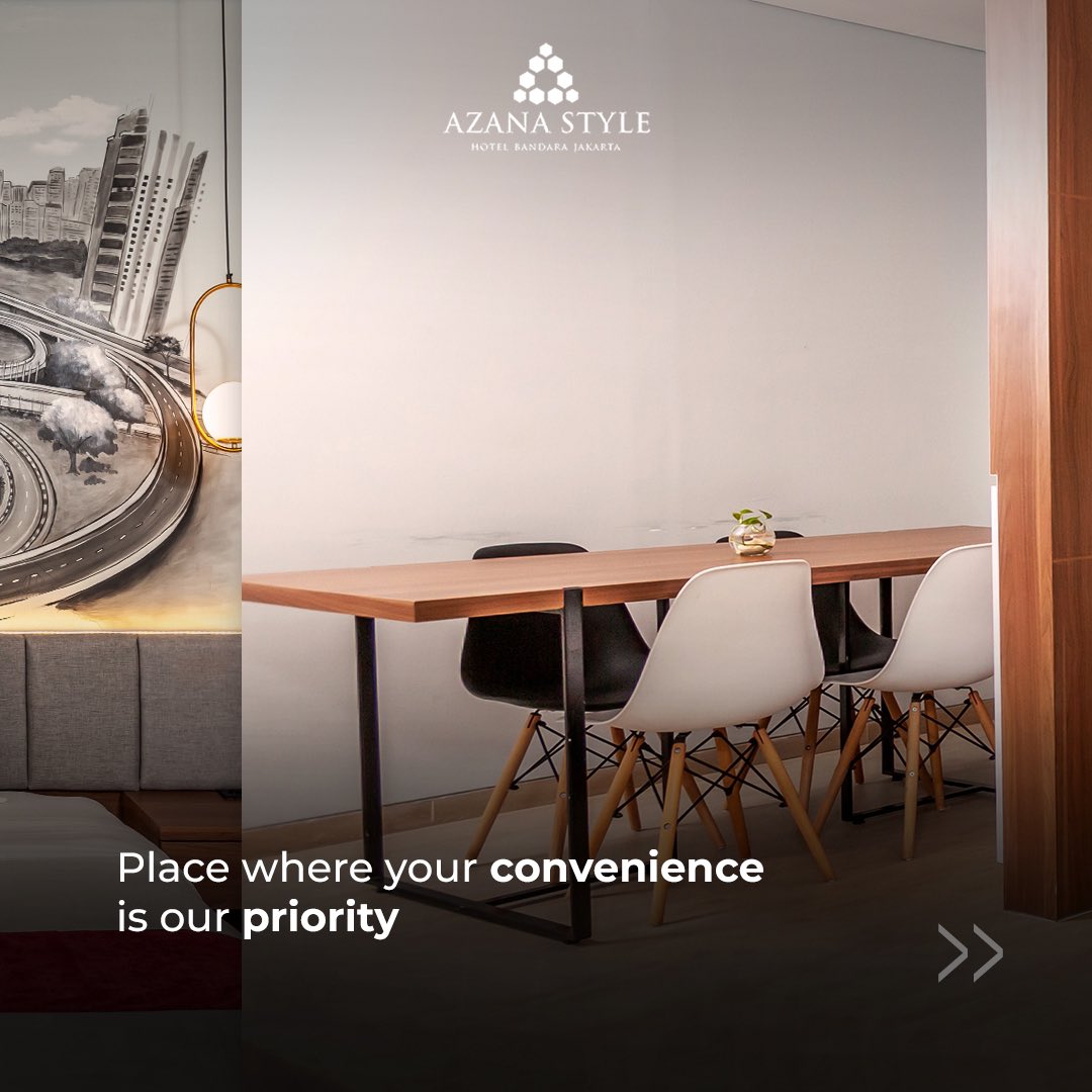 AzanaStyleJkt's tweet photo. Azana Style Hotel Bandara Jakarta
📍Cengkareng Business City Office (CBC) Tower PQR Lot 5
Jalan Atang Sanjaya No. 21 RT 02 / RW 02, Kelurahan Benda, Kecamatan Benda, Kota Tangerang
Line Call / Reservation :
☎ 02122306666
📲 081218888669
https://t.co/F34XKxwU5Q https://t.co/HCEOqr3L7v