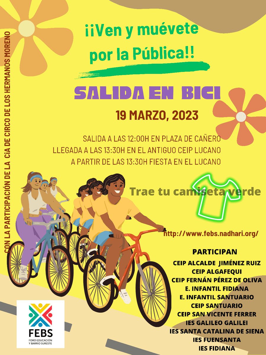 FEBS_SURESTE's tweet photo. ¡¡Ven y muévete por la Pública!! https://t.co/90fjQweygn