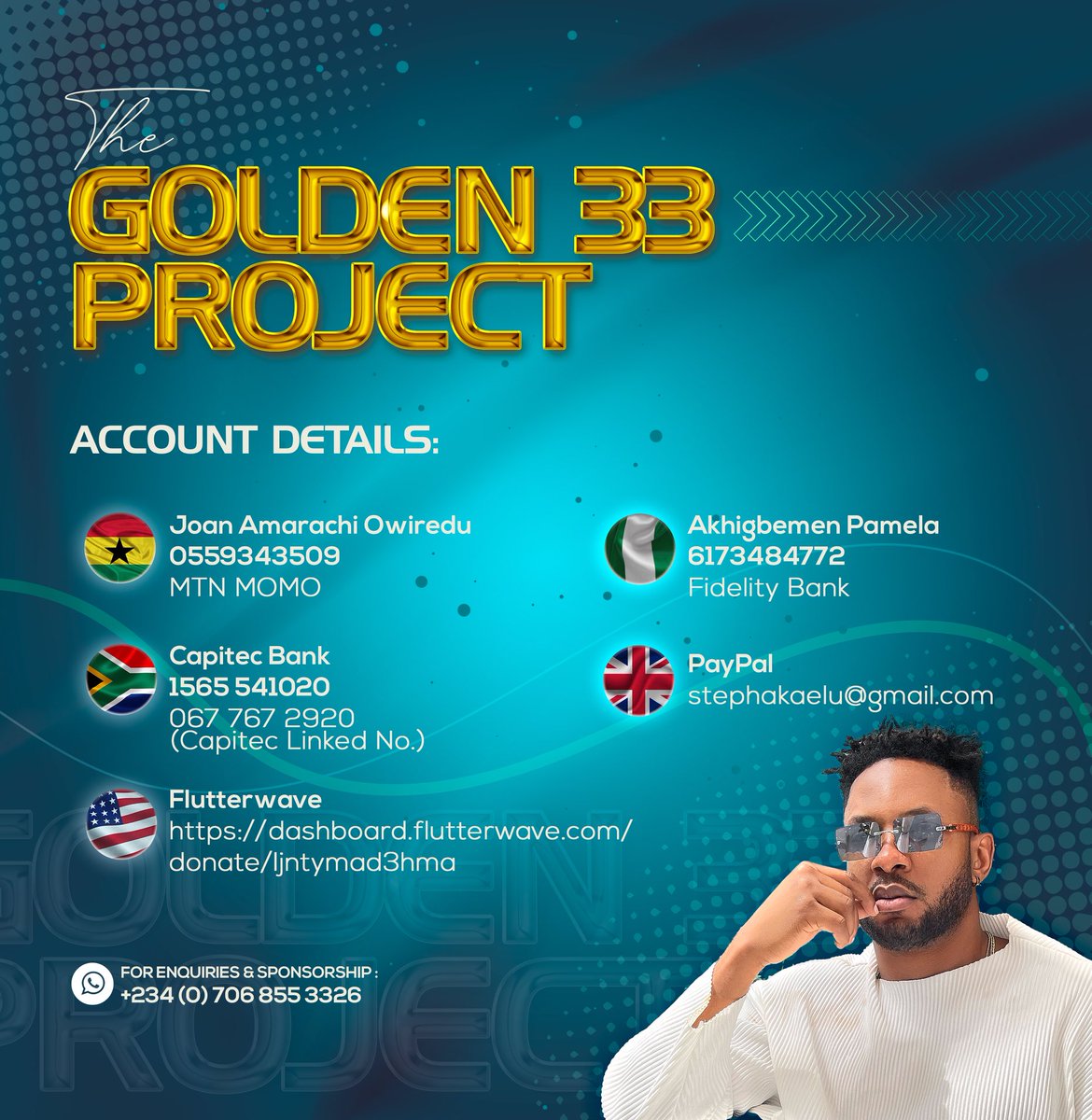 Kiddsglasses's tweet photo. Good morning guys. Please I’d be tagging 9 people to join me in contributing 10k or more. We practically haven’t gotten anything tangible. People I’d appreciate your cooperation. Thanks.
#CrossOkonkwo #Crossdaboss #Golden33 https://t.co/c0A3gssZKr
