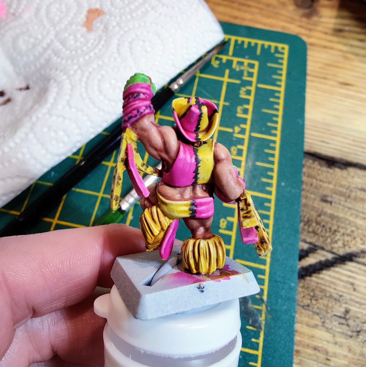 ooarrtracter's tweet photo. Ooooh Yeeeeah! Another great #rumbleslam mini. 😁 Definitely my favourite one yet.
#Warmongers #minipainting https://t.co/vp7MqTR6SC